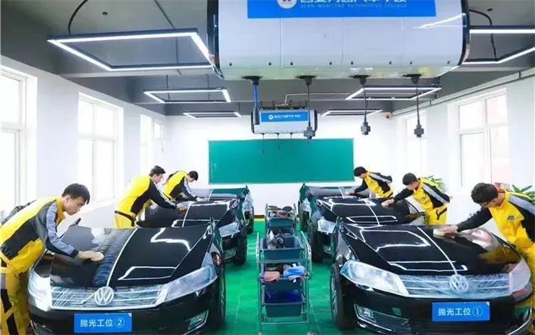 年前學技術：學時短、收益高、既可就業也可創業！汽車美容專業看過來