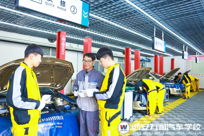 西安萬通實訓課堂保障學子掌握真技術
